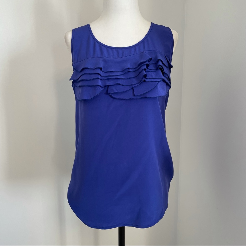 Teenflo silk sleeveless blouse